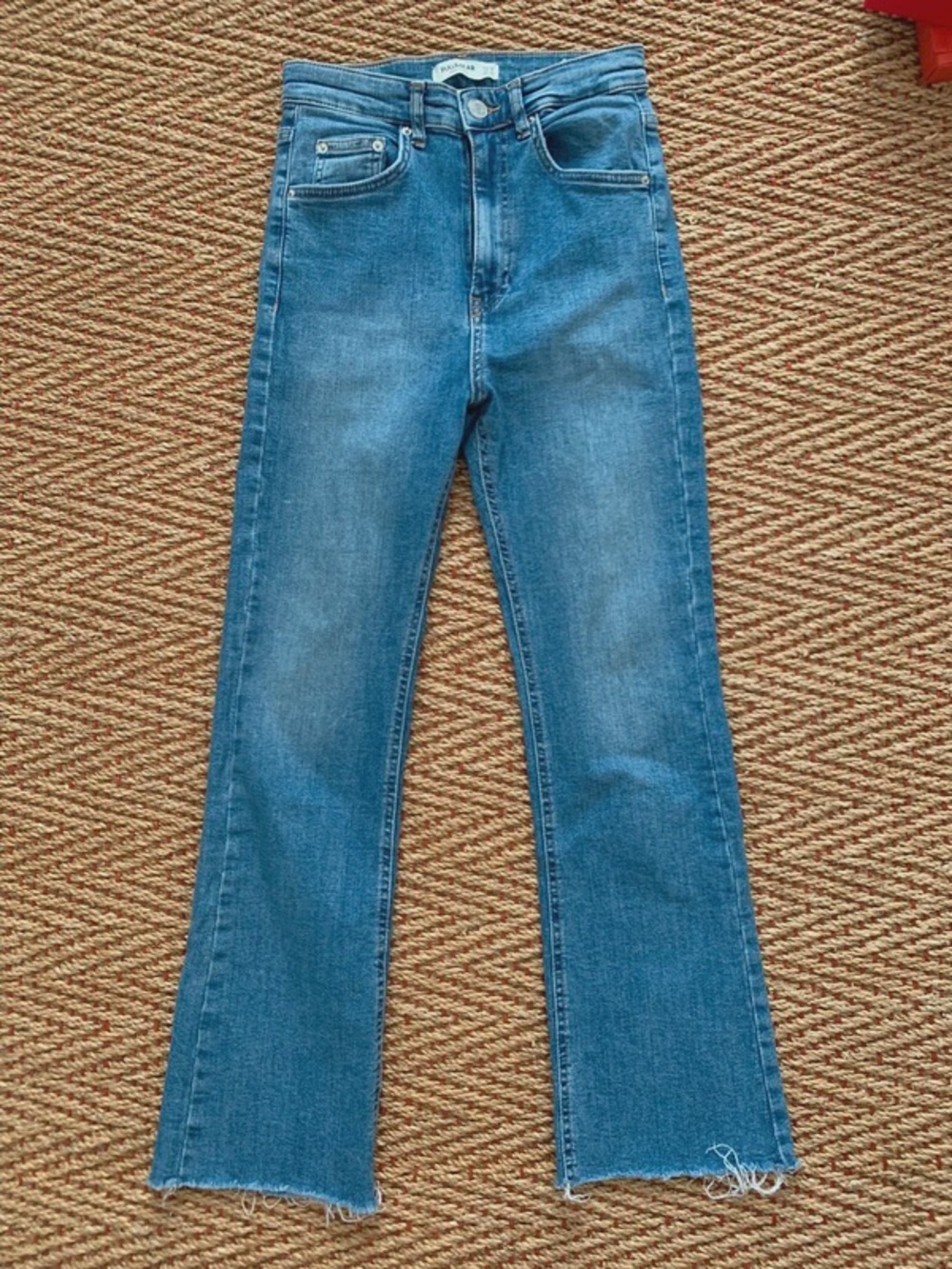 Pull&Bear Medium Blue Flared Women's Jeans